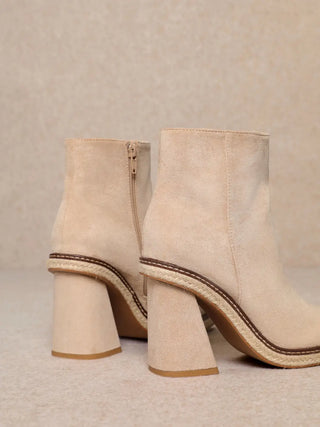 Shelby Flare Heel Ankle Booties