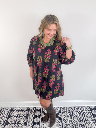 Autumn After Dark Mini Dress