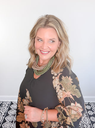 The Elegant Garden Mini Dress