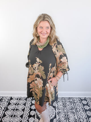 The Elegant Garden Mini Dress