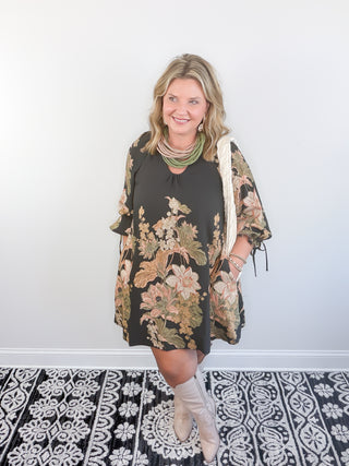 The Elegant Garden Mini Dress