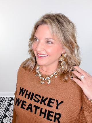 Whiskey Weather Sweater