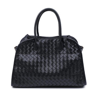 Rhonda Woven Tote | Black
