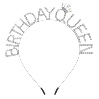 Rhinestone "Birthday Queen"  Headband