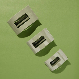 Sage It Ain't So Large Flat Rectangle Hair Clip