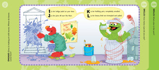 Messy Alphabet Book: A Sesame ABC Book! (HC)