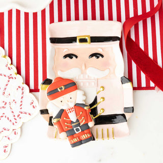 Pink Nutcracker Dessert Plate
