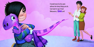"How to Catch a Babysaurus" Hardcover Book