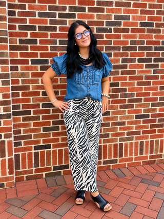 Scallop Safari Pants