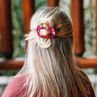 Garden Glam Flat Round Hair Clips