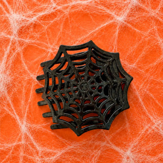 Teleties spider web flat hair clip in medium size.