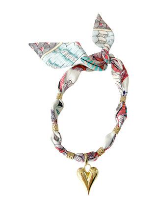Palm Scarf Necklace