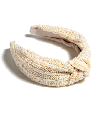 Natural Woven Knotted Headband