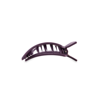 Burgundy Bliss Small Flat Square Hair Clip