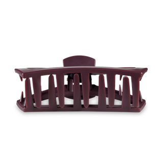 Open Burgundy Bliss Large Hair Clip