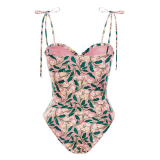 Petal Splash Swimsuit W/Coverup