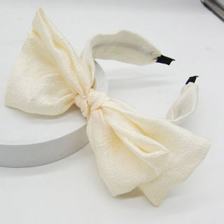 Fluffy Bow Headband
