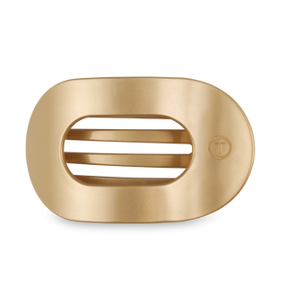 Champagne Toast Large Round Flat Hair Clip