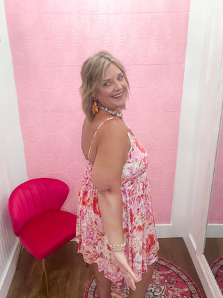 Petal Crush Mini Dress