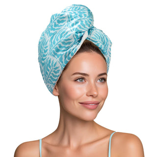 Reversible Satin Hair Towel