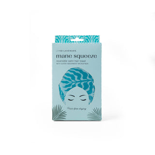 Reversible Satin Hair Towel