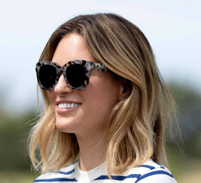 +1.50 Center Stage Raeading sunglasses Gray Tortoise