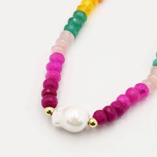 Treasure Jewels | Colorful Gemstone with Pearl
