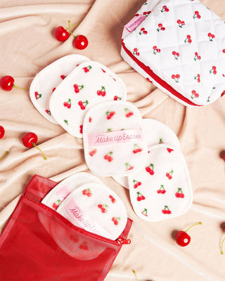 Cherry Crush 7-Day Makeup Eraser Set