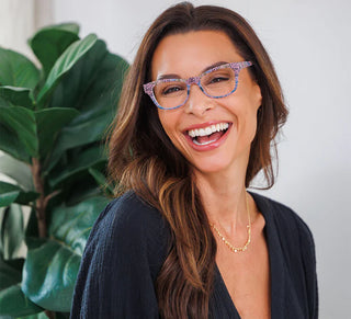 Lynx Reading Glasses Pink Safari