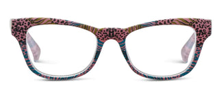 Lynx Reading Glasses Pink Safari
