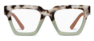 Take a Bow Reading Glasses Chai Tortoise/Green