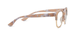 Georgia Reading Glasses Tan Marble/Gold