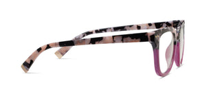 Faye Reading Glasses Black Marble/Pink