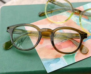 Asher Reading Glasses - Green