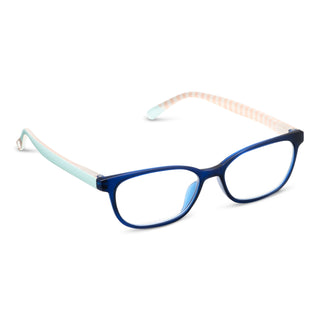 Beach Read Reading Glasses - Navy/Summer Stripe