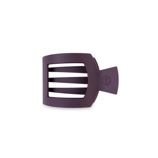 Burgundy Bliss Small Flat Square Hair Clip