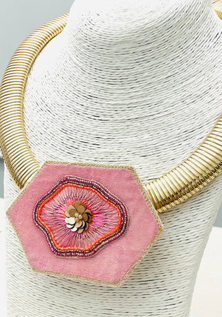 Designer's Choice Necklace | Pink Velvet