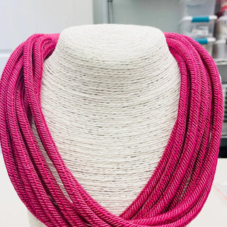 Boldly Yours Necklace | Magenta