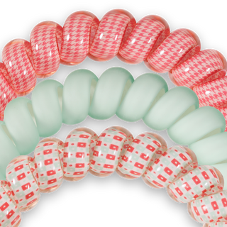 Calming Coral Large Hair Ties