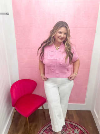 Celeste White Wide Leg Denim