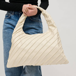 Allie Hobo Bag | Bone