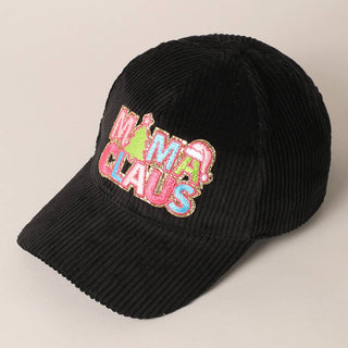 Mama Claus Corduroy Cap