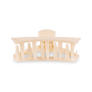 Open Almond Biege Medium Hair Clip