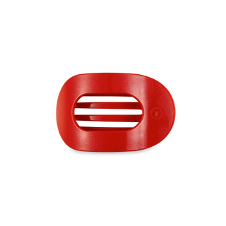 Rudolph Red Round Small Flat Hair Clip