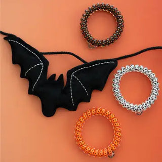 Teleties Spot & Spells hair ties.