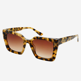 FREYRS | Coco Square Sunglasses | Milky Tortoise