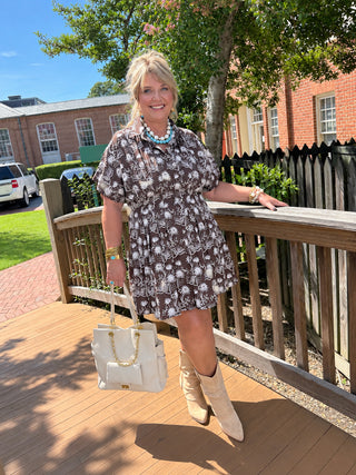 Cocoa Garden Dress