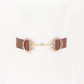 Snaffle Bit Buckle Elastic Belt