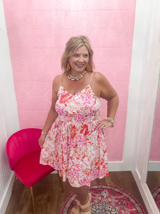 Petal Crush Mini Dress