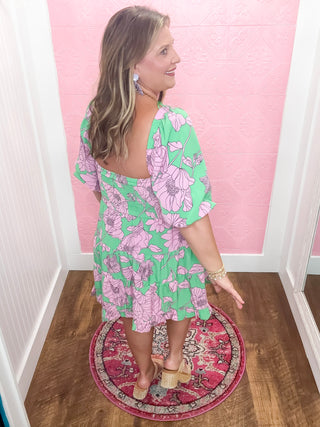 Palm Beach Mini Dress